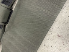 2 Türer Rückbank Rücksitzbank Piniengrün Kopfstützen + Mittelarmlehne