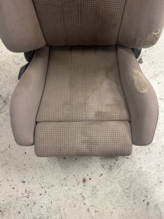 Sportsitz Cabrio Beifahrer Hahnentritt beige