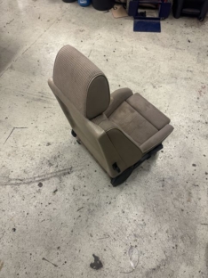 Sportsitz Cabrio Beifahrer Hahnentritt beige