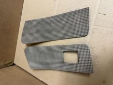 Cabrio Lautprecherabdeckungen hinten Boxenabdeckung beige hahnentritt