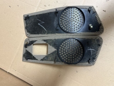 Cabrio Lautprecherabdeckungen hinten Boxenabdeckung beige hahnentritt